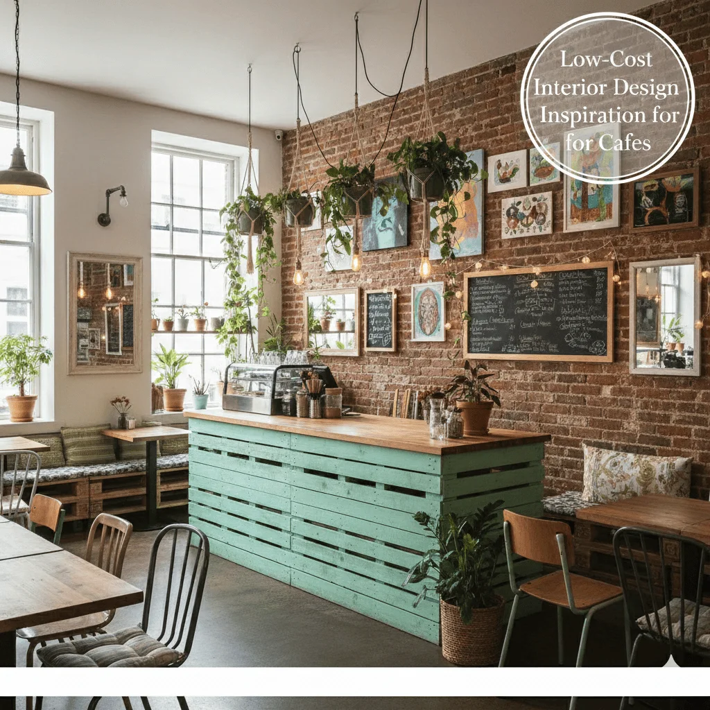 Low-Cost Interior Design Inspiration for Cafes