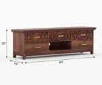 Aris Sheesham Wood TV Cabinets - Image 6