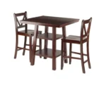 2 Seater Solid Wood Dining Set - Image 3