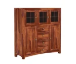 Carrock Sheesham Wood Cabinet - Image 3