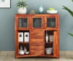 Carrock Sheesham Wood Cabinet - Image 2