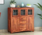 Carrock Sheesham Wood Cabinet - Image 5