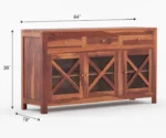 Adelie Sheesham Wood cabinet Sideboard - Image 3