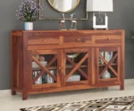 Adelie Sheesham Wood cabinet Sideboard