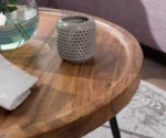 Albi Solid Wood Rounded Center Table - Image 2