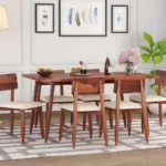Aleena 6 Seater With Cushion Dining Set