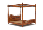 Allure Poster Bed Without Storage - Image 4