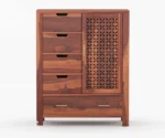 Alora Sheesham Wood Chest of Drawer - Image 2