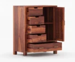 Alora Sheesham Wood Chest of Drawer - Image 5