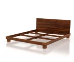 Amaris Low Floor Solid Wood Double Bed - Image 5