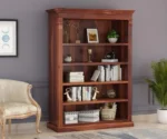 Binder Solid Wood Book Shelf