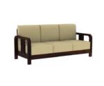 Bregg Wooden Sofa Set 3+1+1 Seater - Image 8