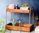 Casa Duo Organizer from Mahogany Collection
