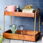 Casa Duo Organizer from Mahogany Collection