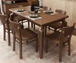 Classic Design 6 Seater Dining Set - Image 3