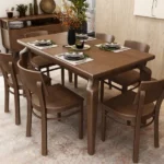 Classic Design 6 Seater Dining Set