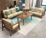 Classic Sheesham wooden sofa set