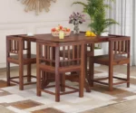 Cohoon Sheesham Wood 4 Seater Dining Set
