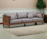 Denis Teak 3 Seater Sofa