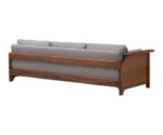 Denis Teak 3 Seater Sofa - Image 3