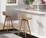 Dery Swivel Bar  Stool (Set of 2) - Image 2