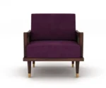 Elton Cane Arm Chair - Image 5