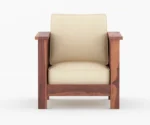 Emma Solid Sheesham Wood Sofa Set - Image 6