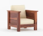 Emma Solid Sheesham Wood Sofa Set - Image 7