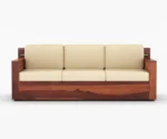 Ethan Solid Sheesham Wood Sofa Set - Image 3