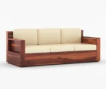 Ethan Solid Sheesham Wood Sofa Set - Image 4