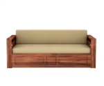 Feltro Sheesham Wood Sofa Bed With Storage - Image 8