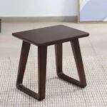 Geelong Solid Wood Seating Stool in Walnut Finish