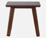 Geelong Solid Wood Seating Stool in Walnut Finish - Image 3