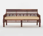 Grace Solid Sheesham Wood Sofa Set - Image 3