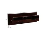 Graham Wooden Wall Mount TV Unit - Image 3