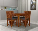 Hovner 4-Seater Dining Table Set - Image 2
