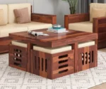 Ivy Solid Wood Coffee Table Sets