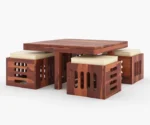 Ivy Solid Wood Coffee Table Sets - Image 3