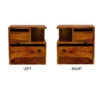 Jerry Wooden Bedside Table - Image 4