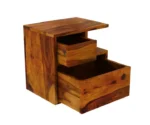 Jerry Wooden Bedside Table - Image 5