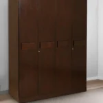 Jisika wood Four Door Wardrobe