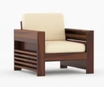 Jordan Solid Sheesham Wood Sofa Set - Image 6
