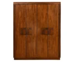Kayden 4 Door Multi Utility Wardrobe With Lock - Image 2