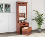 Gadwal Rose Sheesham Wood Dressing Table