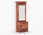 Gadwal Rose Sheesham Wood Dressing Table - Image 6