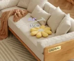 Kyoto Lounge wooden Sofa Bed - Image 5