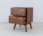 Larry Wooden Bedside Table