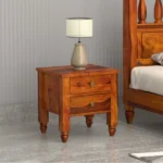 Lilith Wooden Bedside Table
