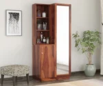 Marry Sheesham Wood Dressing Table with Mirror and Storage