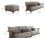Modern Oasis Sofa Set - Image 9